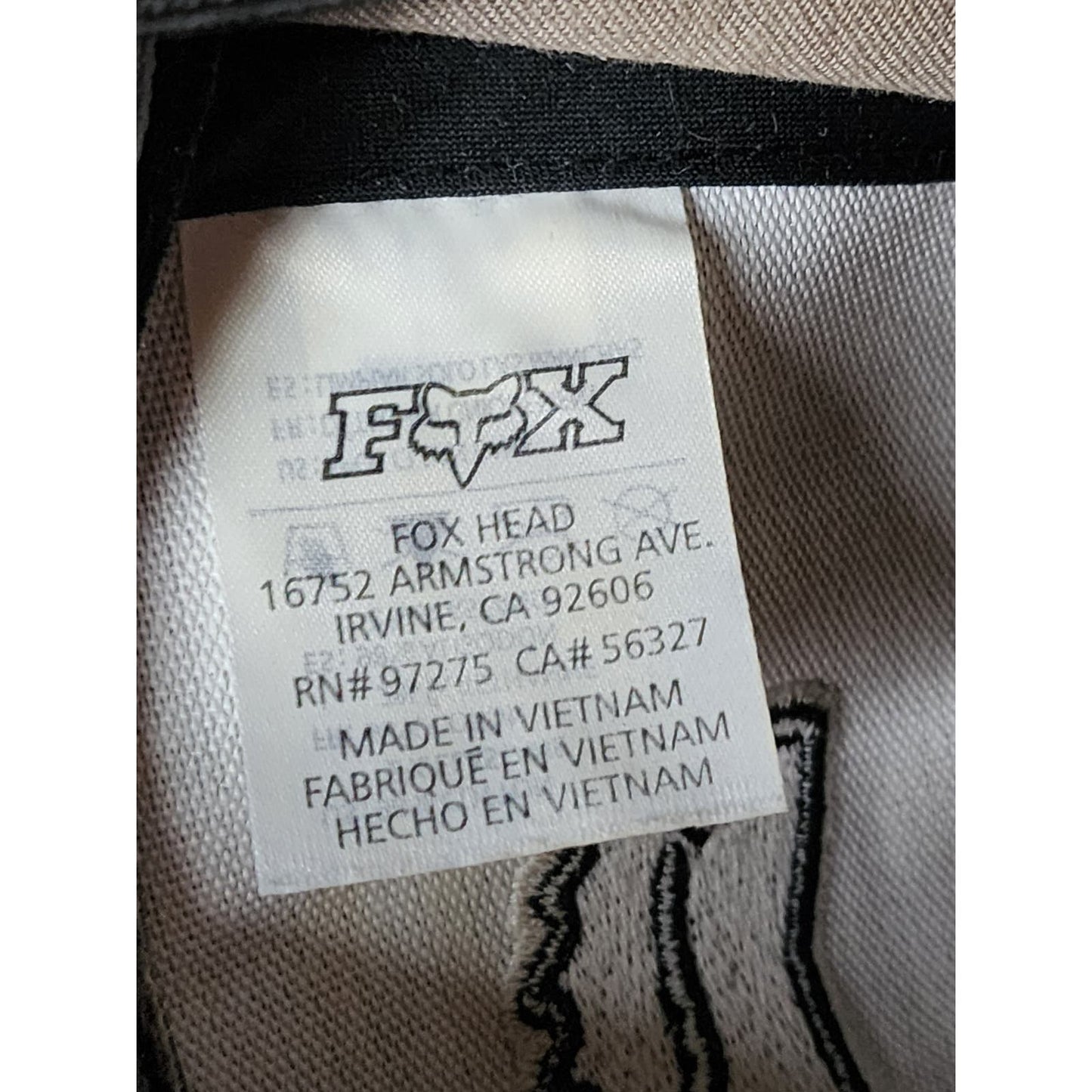 Fox Head Racing Hat Camo Baseball Cap Flexfit Small Medium