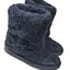 UGG Australia Womens 8 Black Shearling Winter Boots Suede Fur Lined Warm 100679