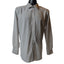 Report Collection Dress Shirt Men Large Slim 16.5 34/35 Stretch X4 Long Sleeve