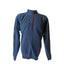 Tommy Bahama Pullover Sweatshirt Mens Large Zip Navy Blue Fleece Preppy Warm