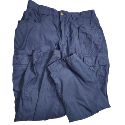 Duluth Trading Pants Mens Lx30 Workwear Blue Utility Cargo Durable Outdoor