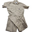 Dickies Coveralls Mens Medium Khaki Tan Workwear Utility Jumpsuit Mechanic