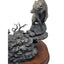 Chilmark Pewter Bear Meet Sculpture Star Liana York 1984 Limited Western 9"