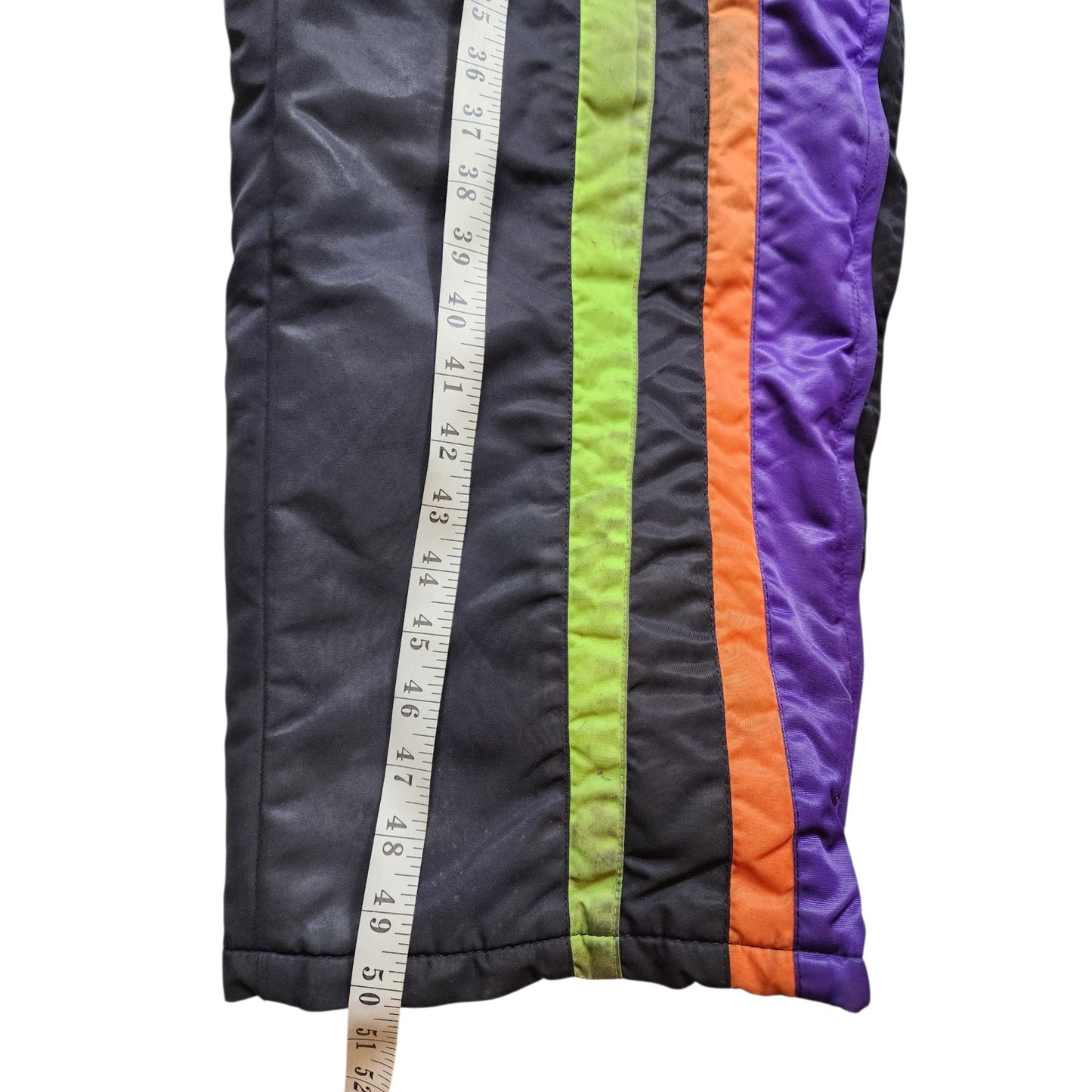 Arctic Cat Snow Bib Overalls Mens XL Arcticwear Lightning Pants Vintage 90s