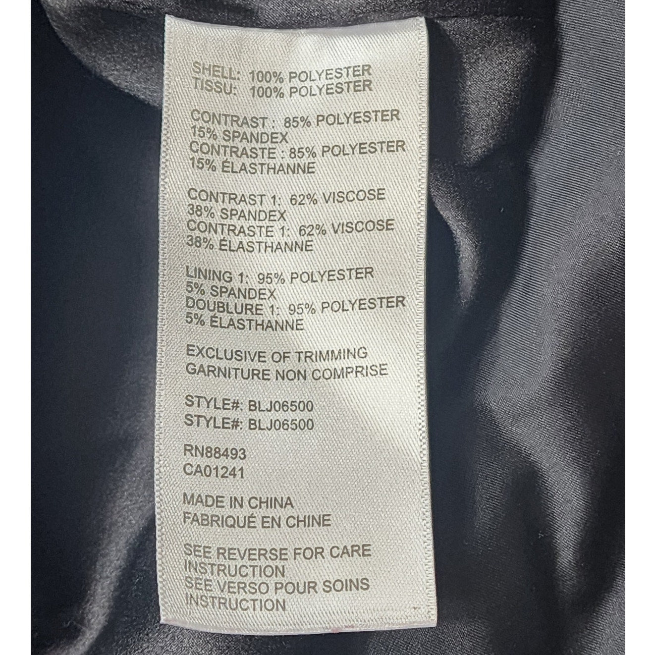 Blanc Noir Jacket Womens Small Skyfall Hooded Aviator Camo Zip Up Windbreaker