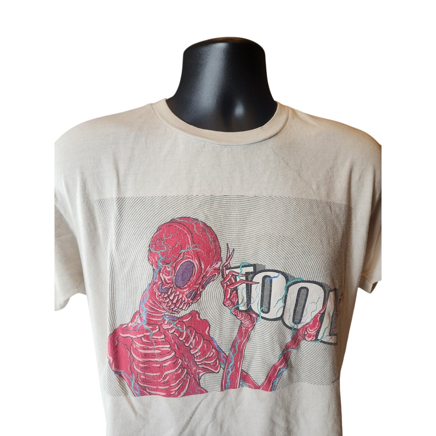 Tool Band 2015 Skeleton Graphic T Shirt Large Adam Jones Artwork Rock Metalhead