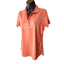 Peter Millar Golf Polo Shirt Womens Medium Coral Stretch Lightweight Activewear