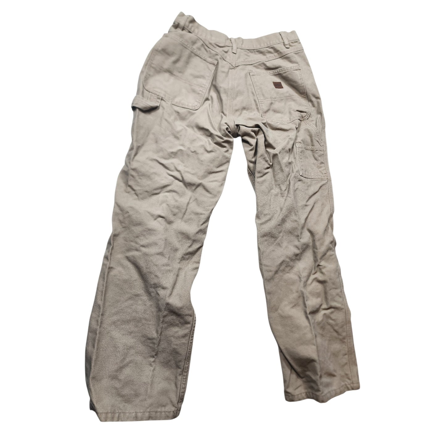 SAF BAK Canvas Lined Work Pants 36x32 Heavy Duty Cargo Rugged Utility Trousers