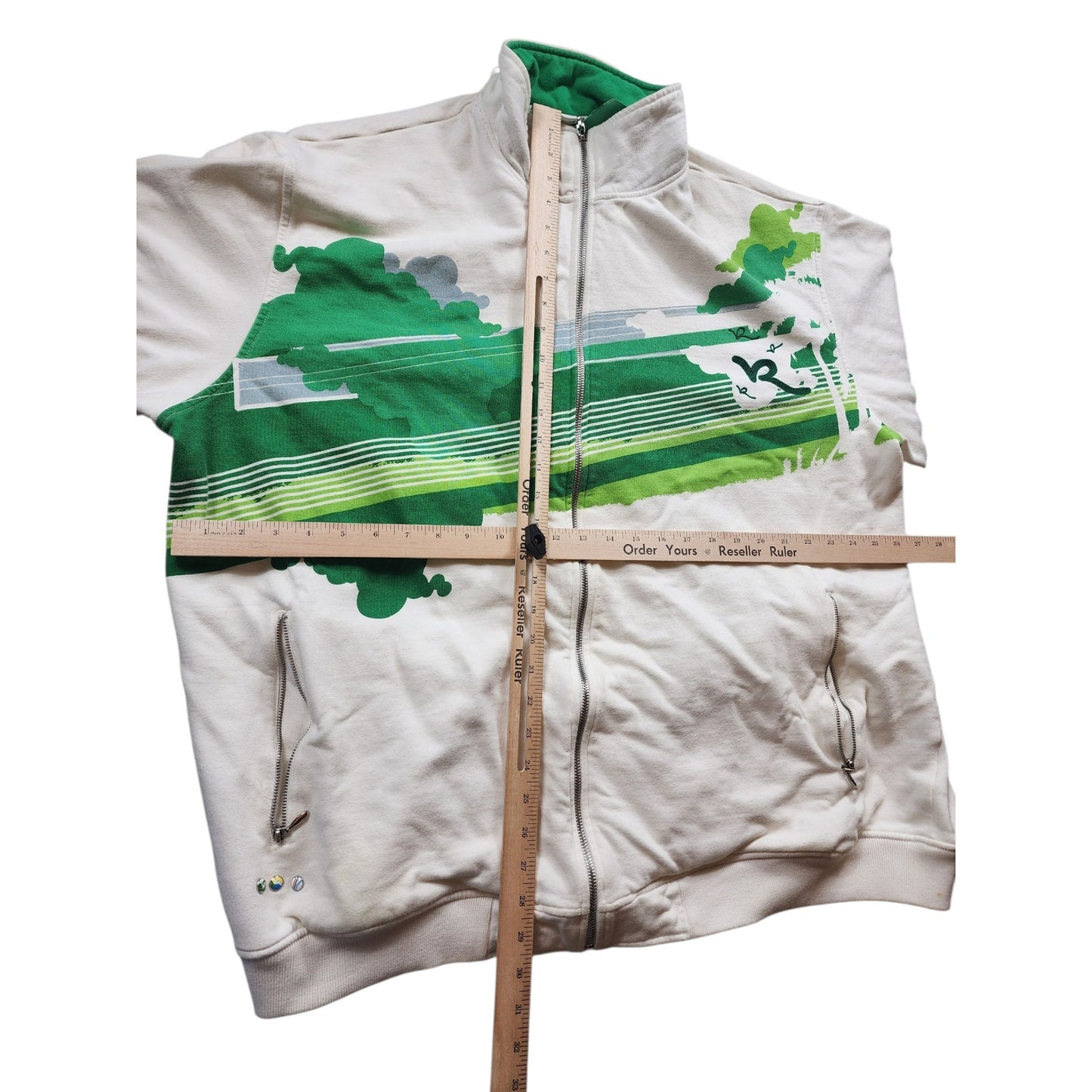Rocawear Track Jacket Mens 3XL Zip Streetwear Hip Hop Retro Y2K Skater Graffiti