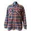 Dickies Sherpa Lined Flannel Jacket Mens XL Plaid Snap Warm Heavyweight Workwear