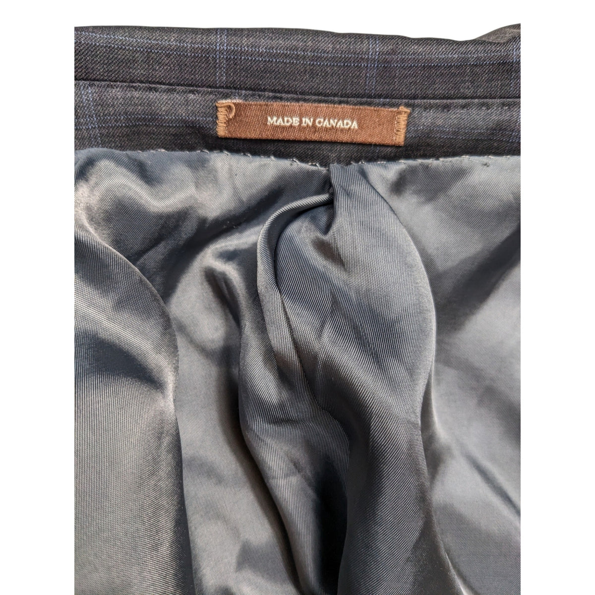 Peter Millar Blazer Mens 46R Plaid Canada Sport Coat Two Button Prep Virgin Wool