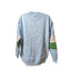 Vinyl Icons London Tennis Club Sweatshirt Women Large Colorblock Crewneck Sporty