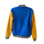 Varsity Jacket Mens XXL Letterman Style Bomber Blue Gold Snap Button Retro Style