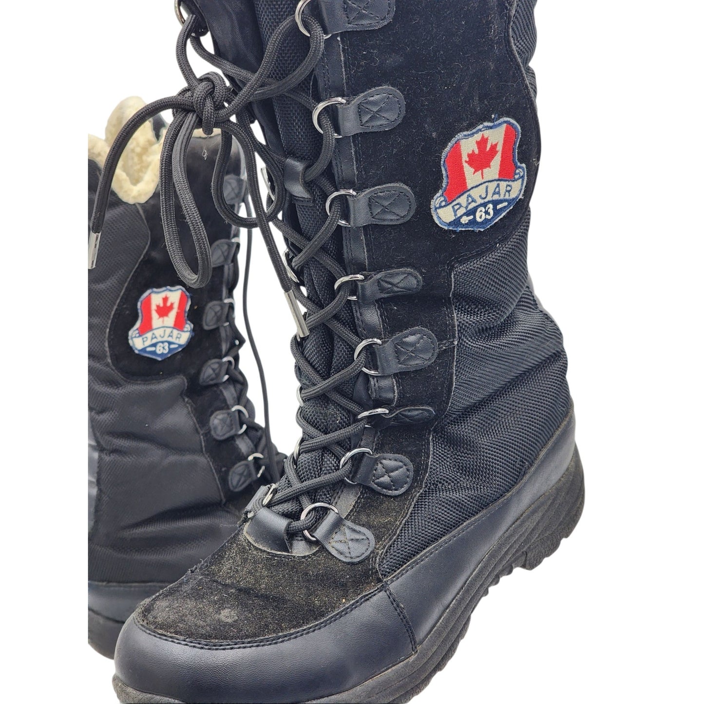 Pajar Boots Womens 7 Winter Hiking Waterproof Snow Cold Weather Canada Gorpcore