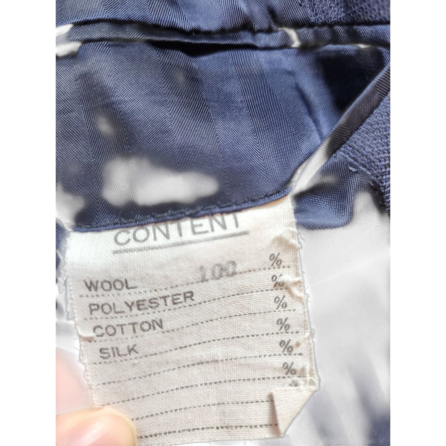 Bartolini Roma Sports Coat Men 48L Blazer Wool Double Breasted Italian