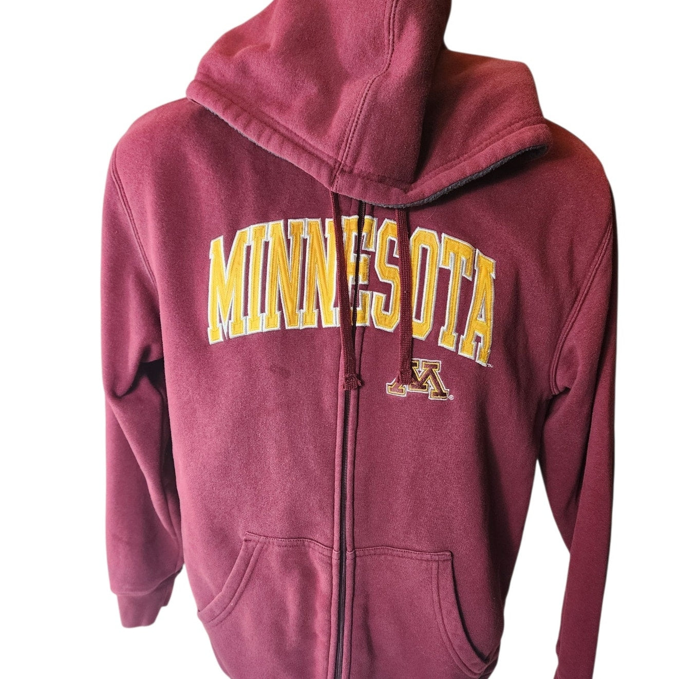 Pro Player Hoodie University Minnesota Golden Gophers Medium Sweatshirt Fleece