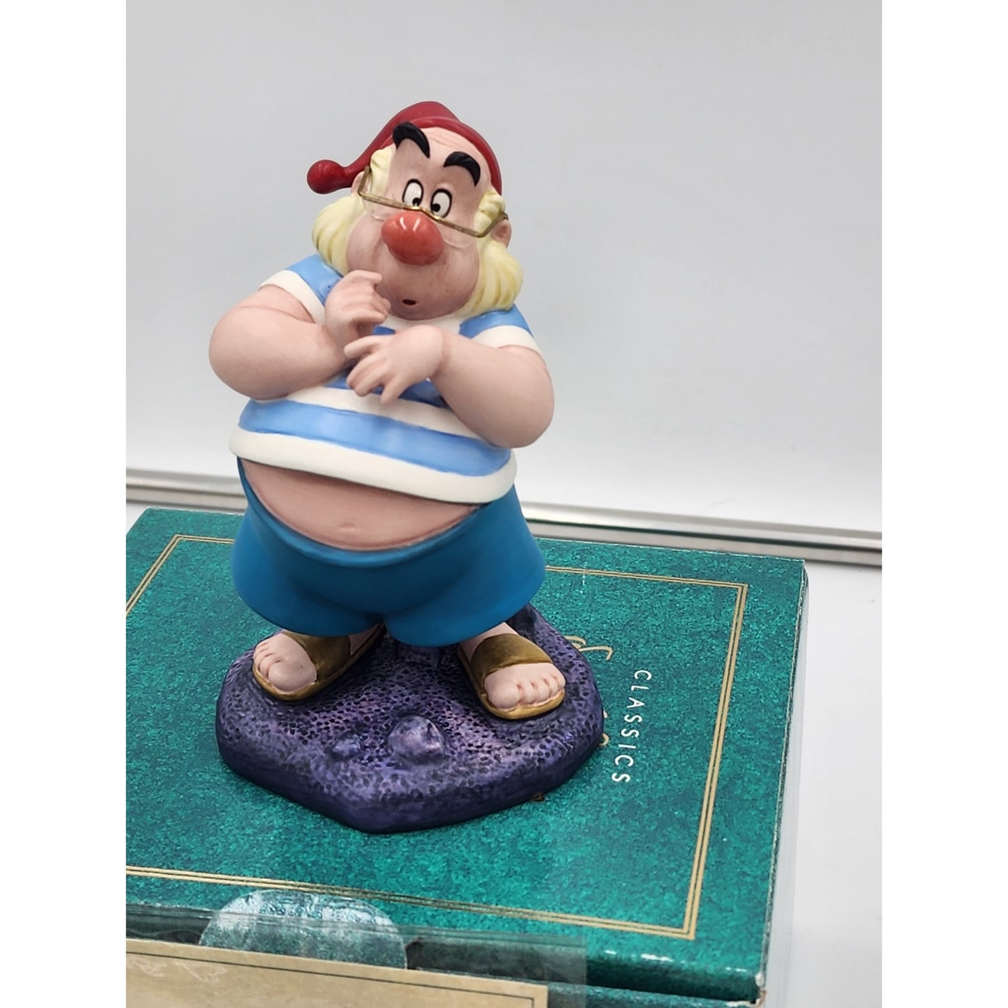 WDCC Peter Pan Mr. Smee Figurine Oh Dear Dear Dear 90s Vintage Retired COA Box