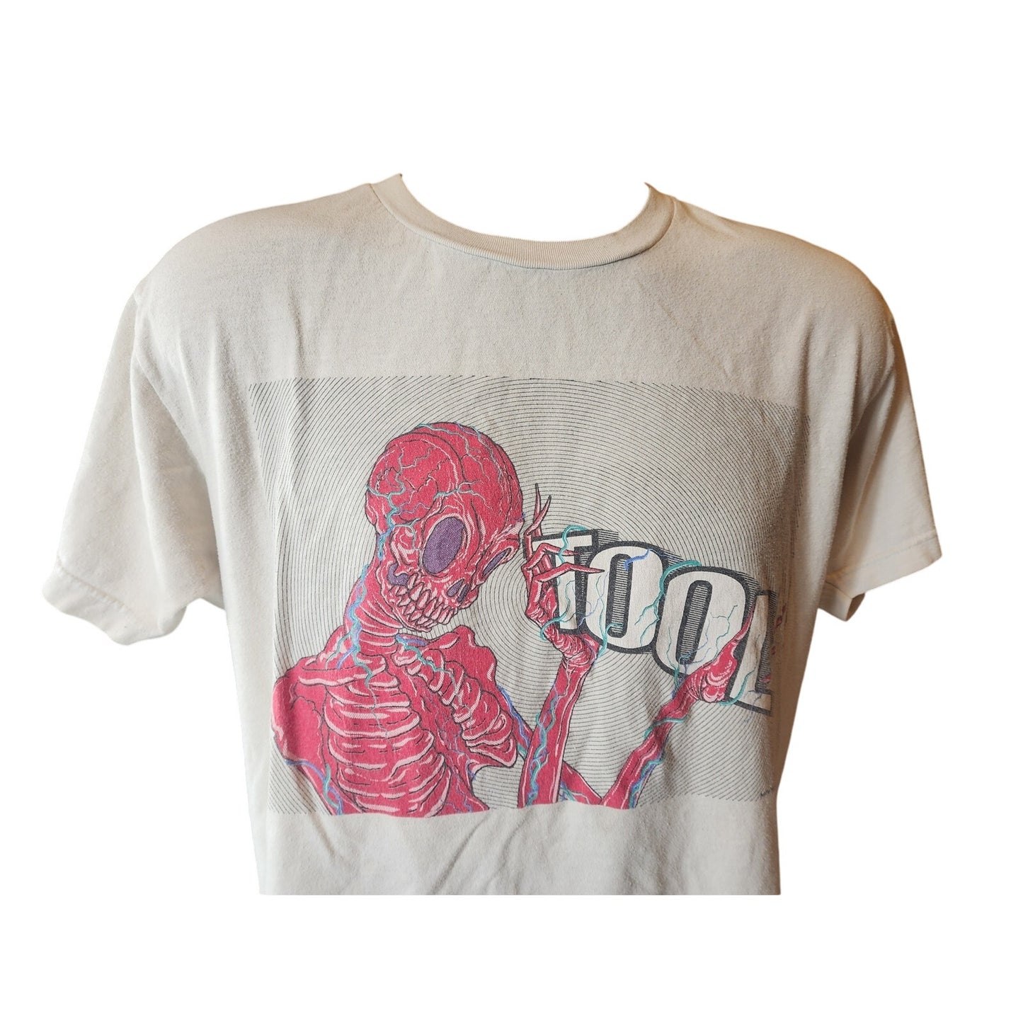 Tool Band 2015 Skeleton Graphic T Shirt Large Adam Jones Artwork Rock Metalhead