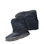UGG Australia Womens 8 Black Shearling Winter Boots Suede Fur Lined Warm 100679