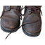 Caterpillar Work Boots Mens 10.5 Brown Leather Steel Toe Safety Oil Resistant