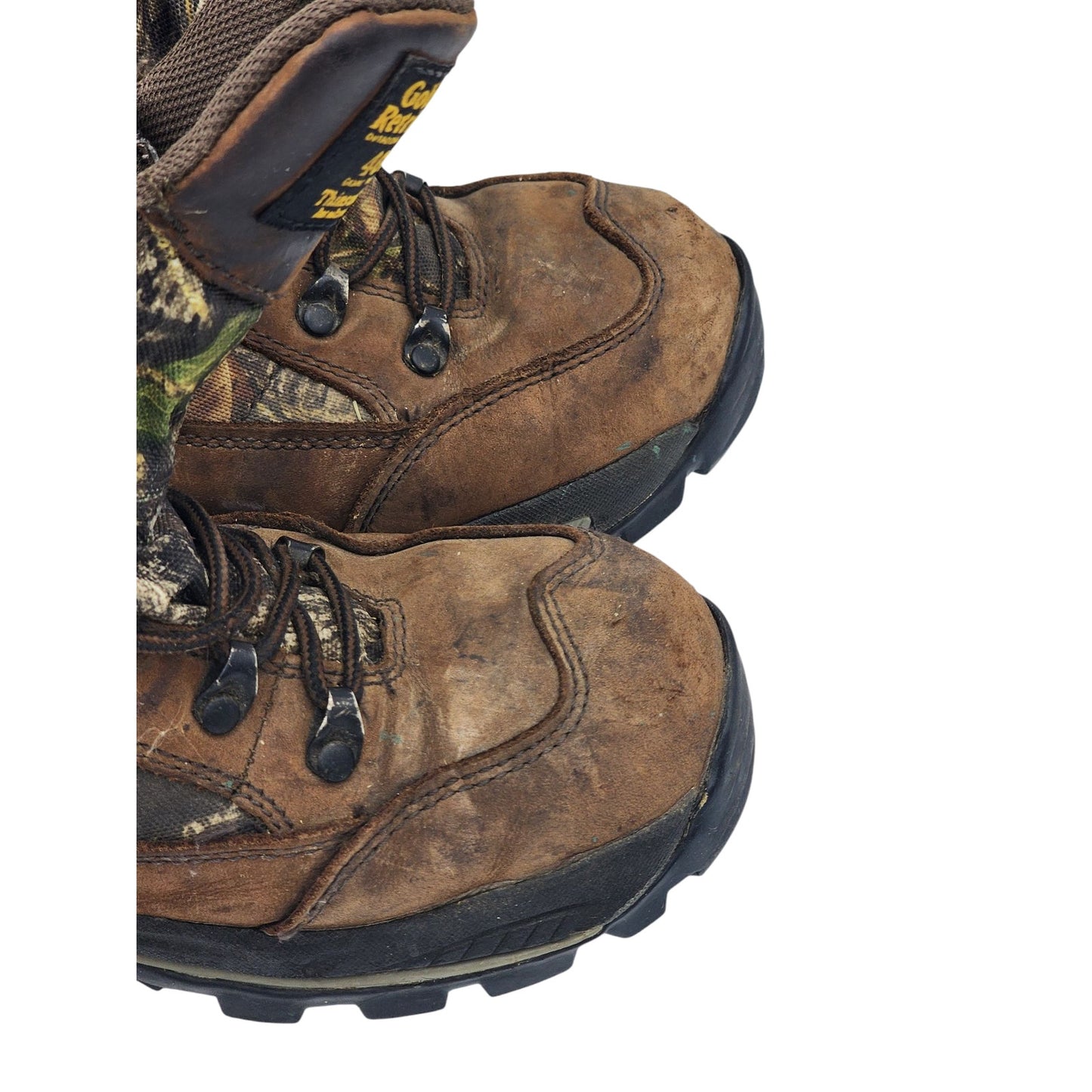 Golden Retriever Boots Men 9M 400G Hiking Hunting Waterproof Camo Oil Slip 4668