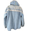 Vintage American Eagle Outfitter Womens Medium Denim Hooded Jean Jacket Quilted