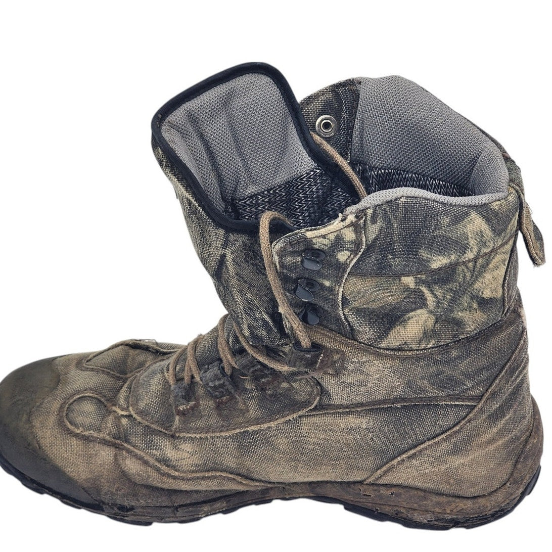 Cabelas Boots Mens 9.5D Thinsulate Ultra Hunting Boots Camo Hiking 81-2160