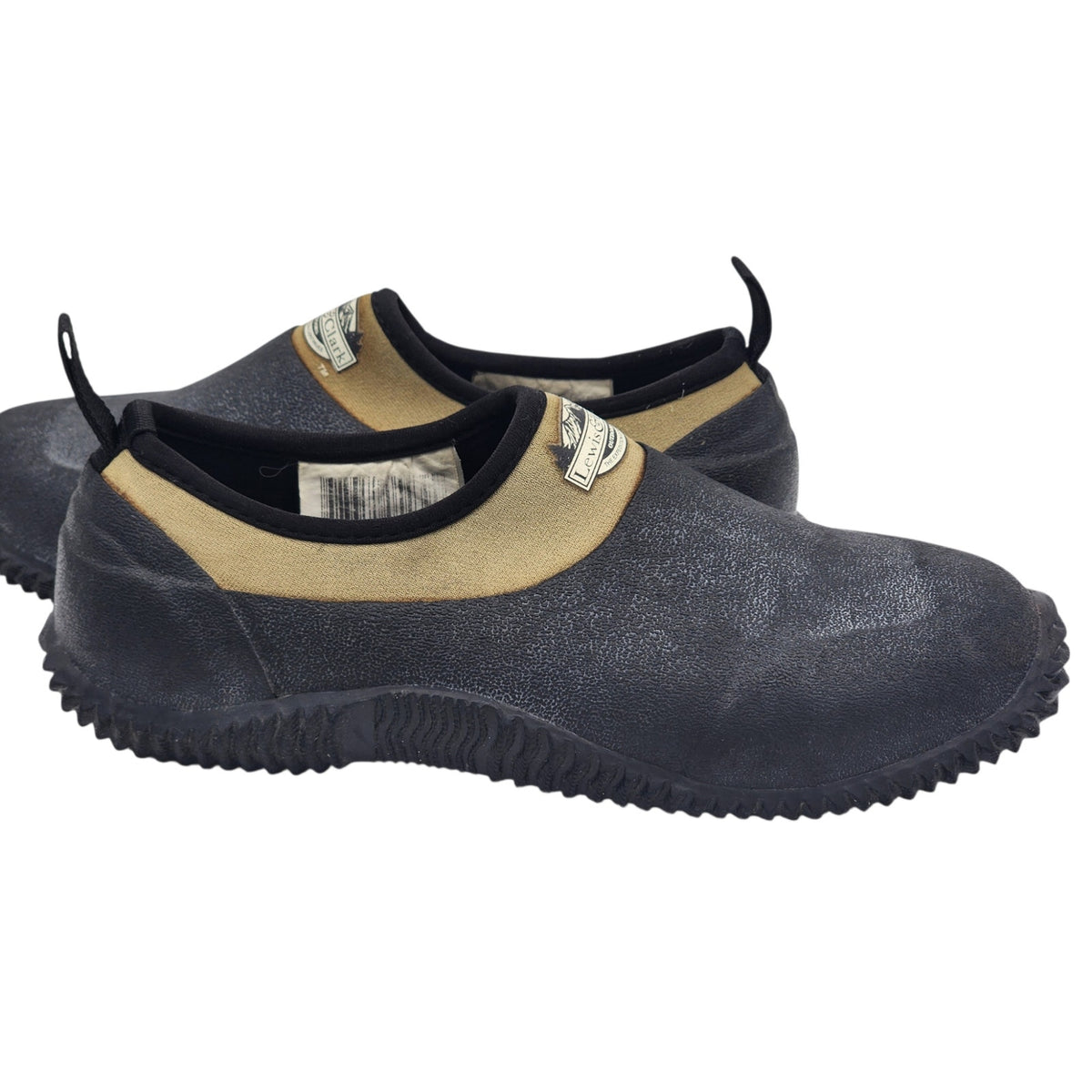 Lewis & Clark Outdoors Slip On Garden Water Shoes Men 9 Rubber Clogs F0744S