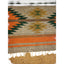 Native American Navajo Wool Rug Handwoven Wall Hang Kachina Southwestern 61x28