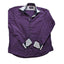7Camicie Shirt Mens XL 17.5 44 Slim Fit Stretch Dress Purple Collar Button Up