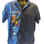 Old Navy Shirt Mens Large Linen Paradise Hotel Cocktail Graphic Beach Hawaiian