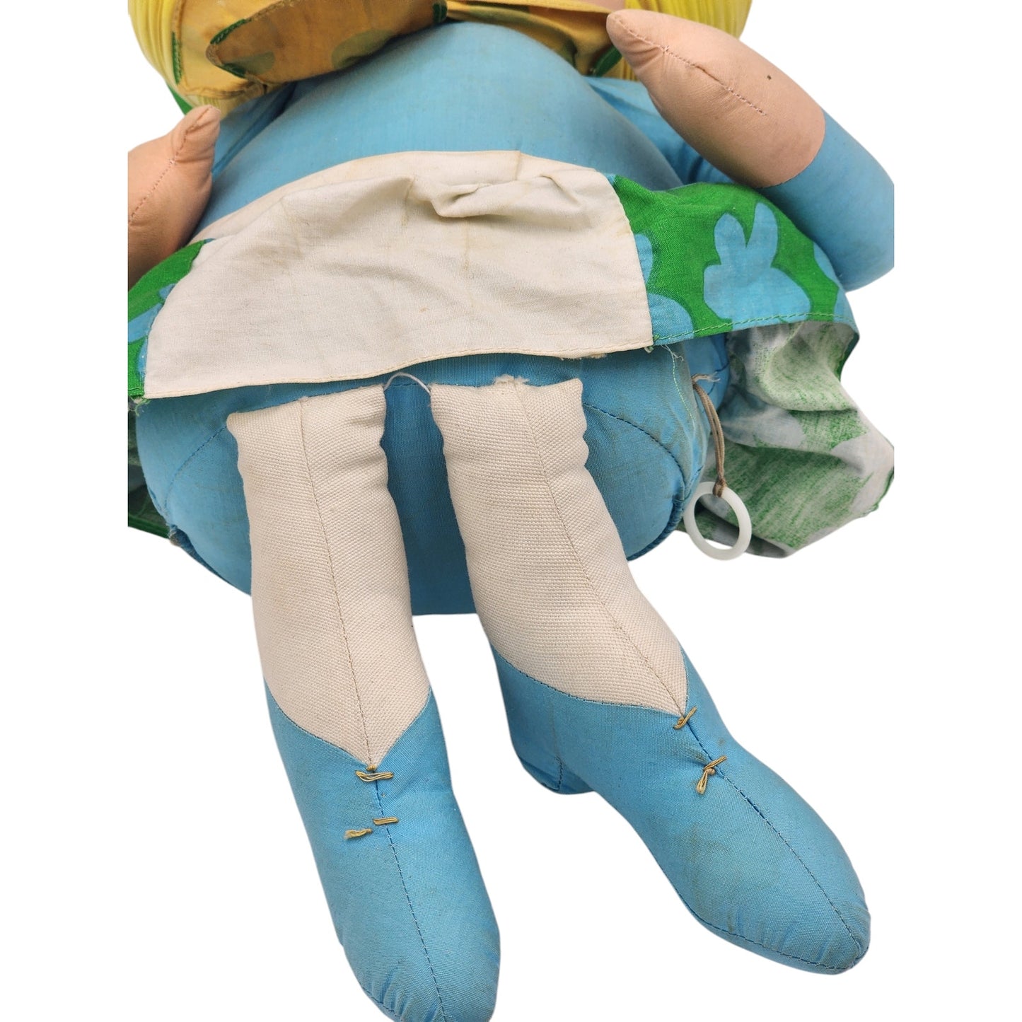 Vintage Mattel Mother Goose Plush Doll Pull String Retro Collectible Toy 1970