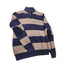 Grayson & Dunn Sweater Small Slim Medium Henley Pullover Wool Blend Button Neck
