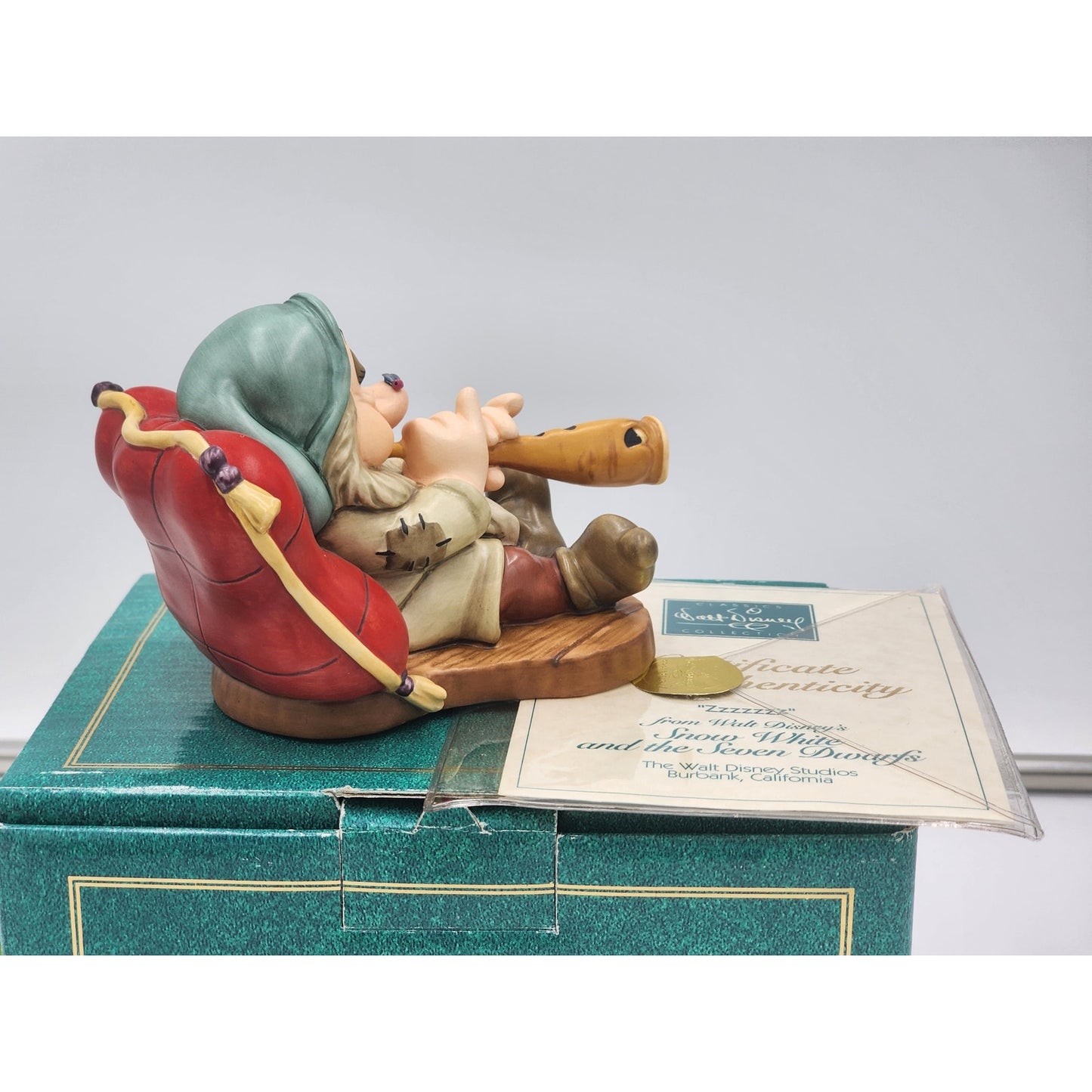 WDCC Sleepy “Zzzzzzz” Figurine Snow White Seven Dwarfs Disney Retired Box COA
