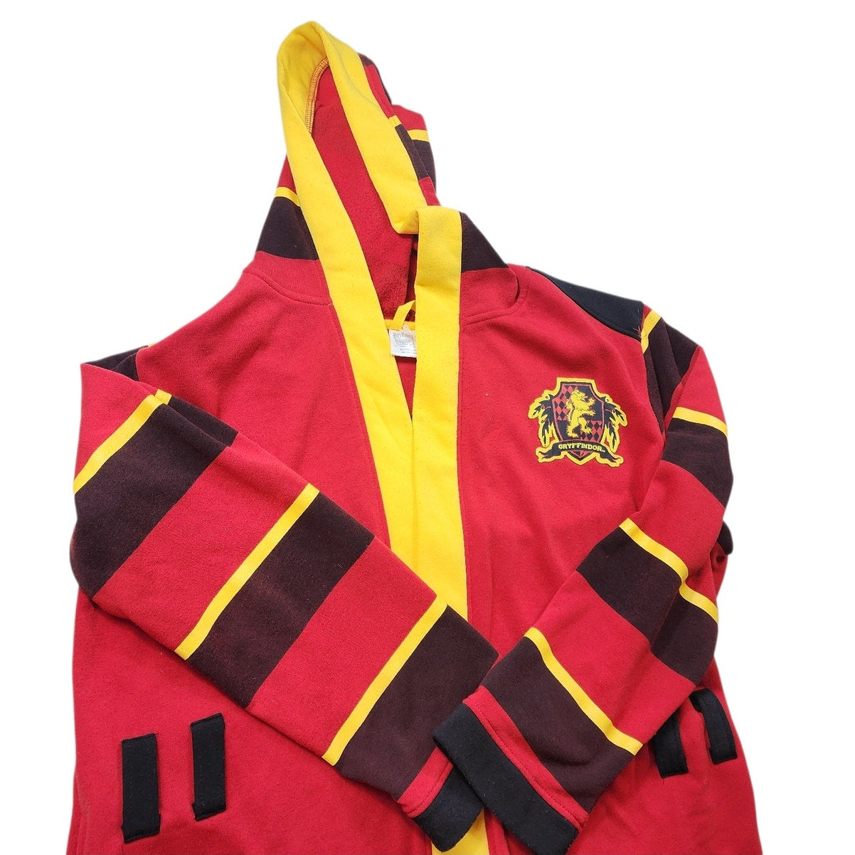 Harry Potter Gryffindor Robe Hoodie Small Medium Cosplay Wizard Cape Loungewear