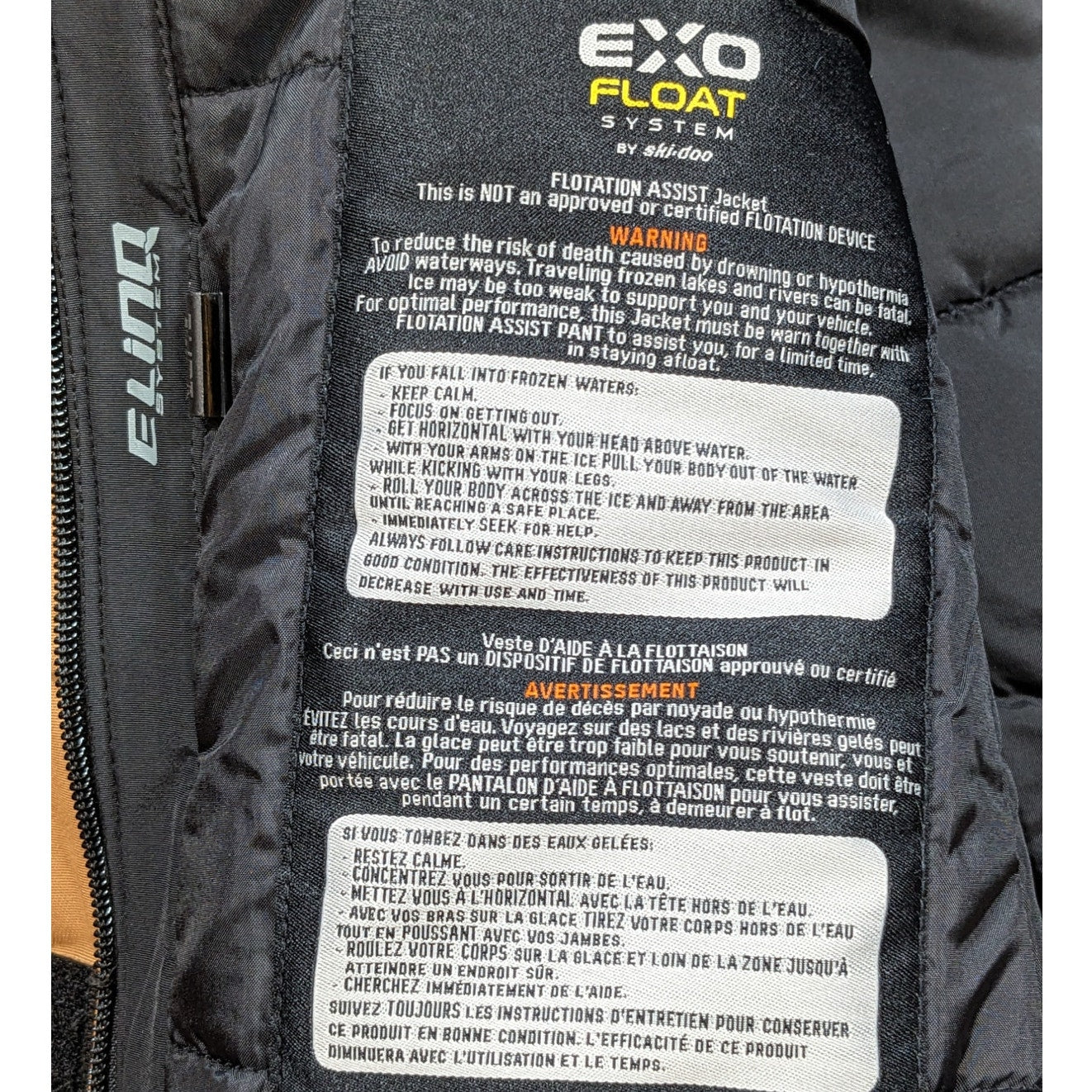 Ski-Doo EXO Float Vasa Jacket Womens Medium Snowmobile Insulated Winter Cold BRP