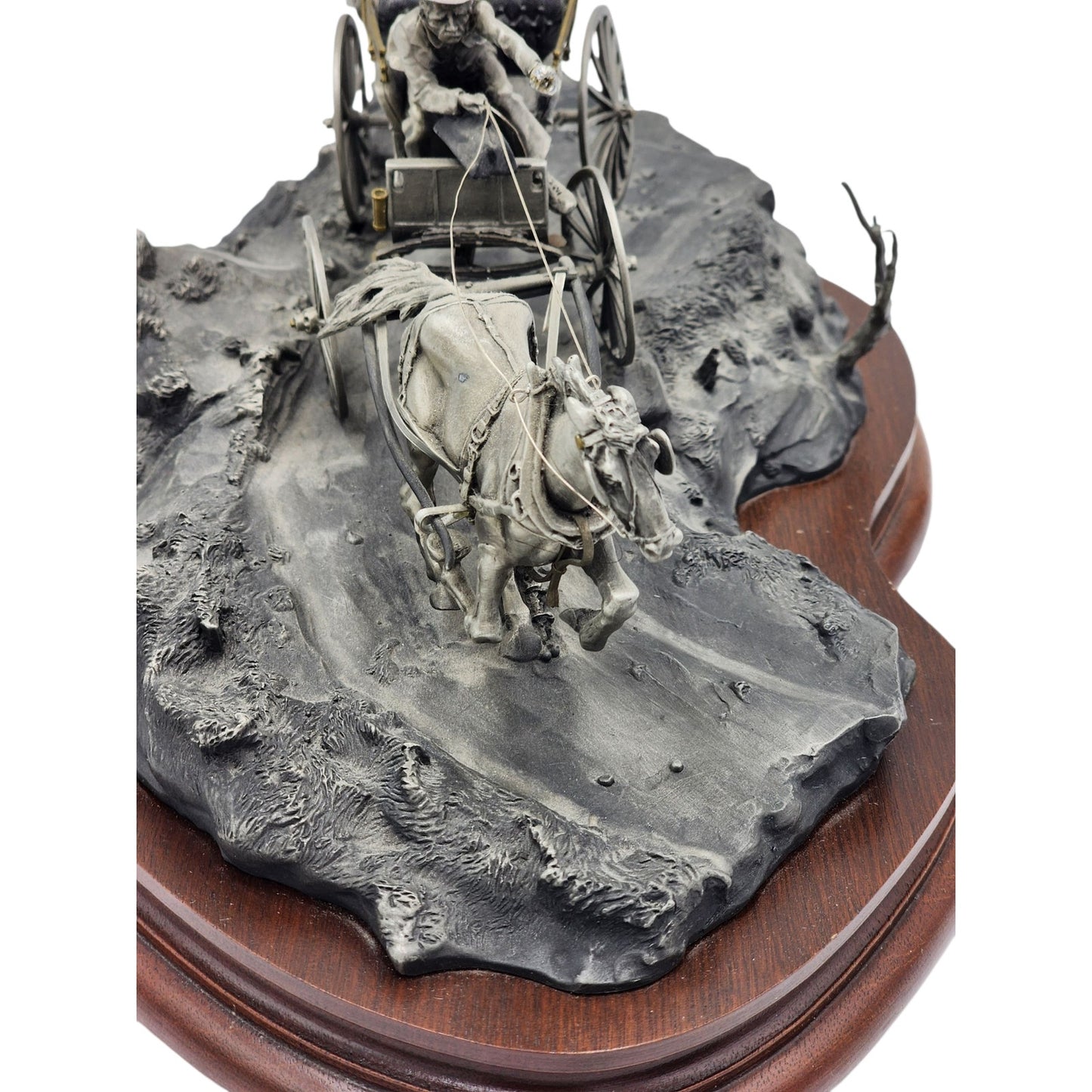 Chilmark The Doctor Pewter Sculpture Michael Boyett 1985 Rare Western Americana