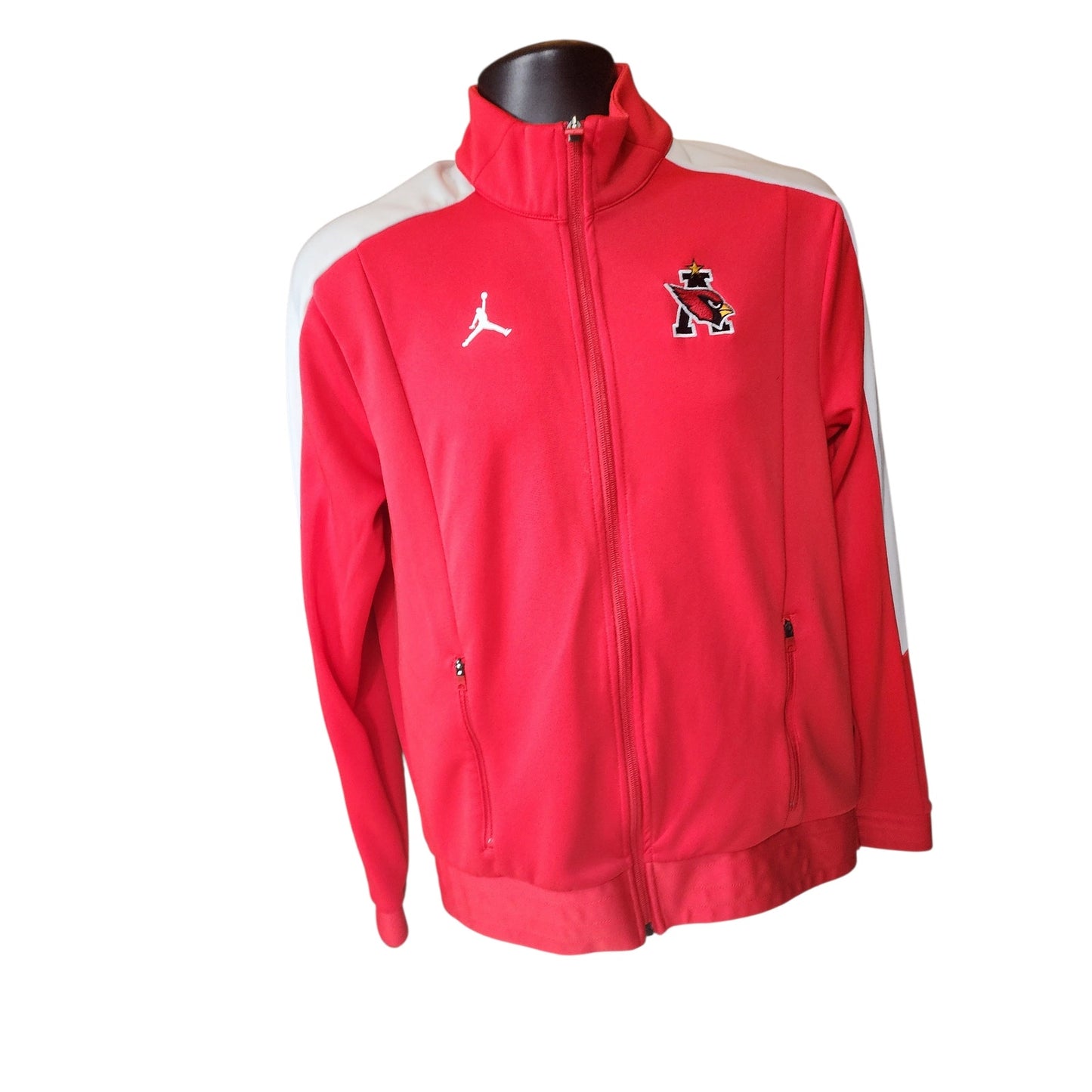 Jordan Track Jacket Mens Small Womens Medium Full Zip Arizona Cardinals Football