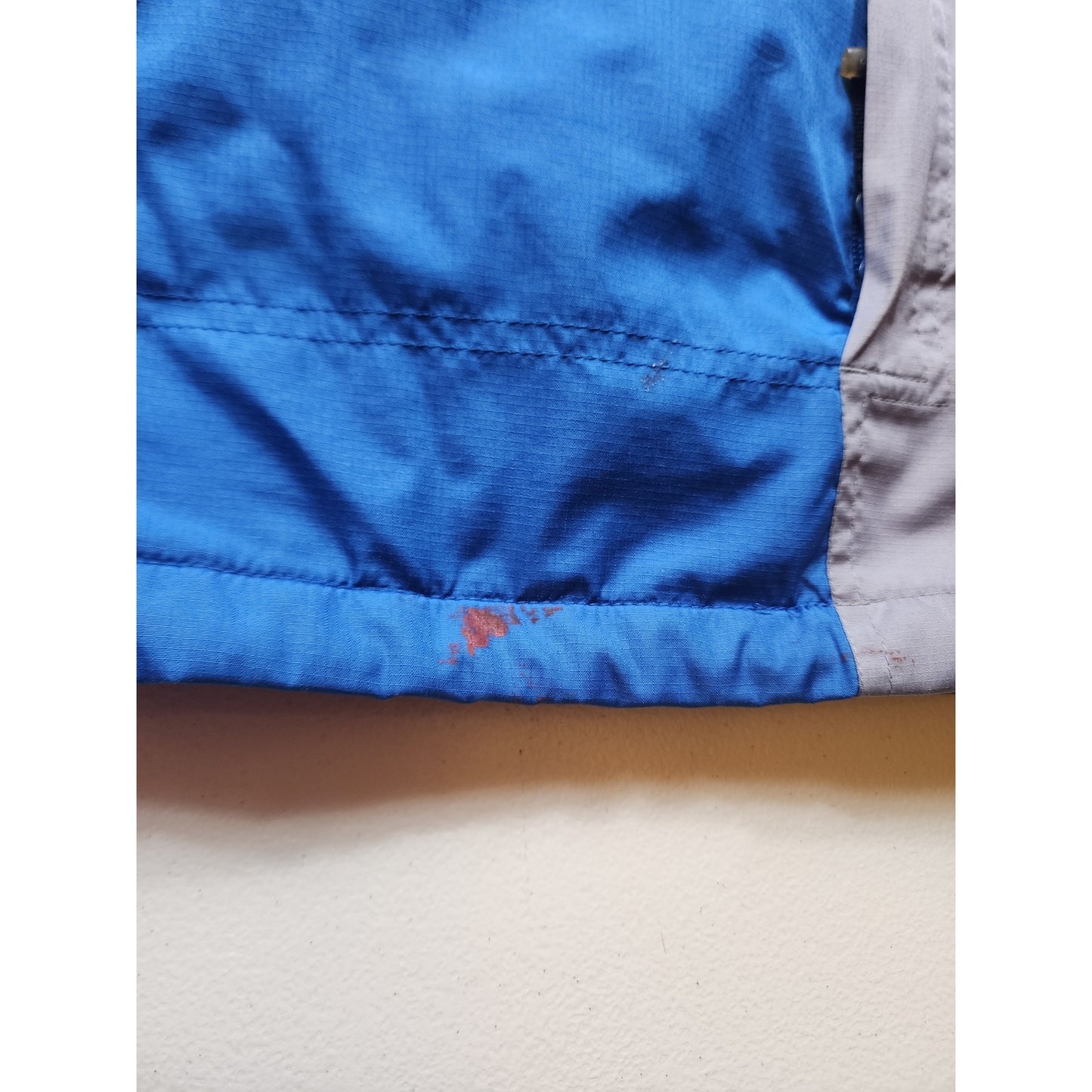 Vintage Starter Ski Jacket Mens Large Hooded Blue 90s Y2K Winter Coat Snow Retro