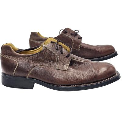 Belvedere Dress Shoes Men 11 EEE Studio Bay Bridge Leather Oxford Brazil Lace Up