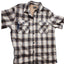 Buffalo David Bitton Mens Large Sherpa Lined Plaid Flannel Jacket Shirt Shacket