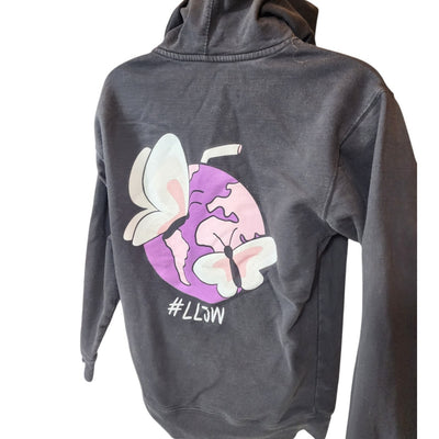 999 Long Live Juice WRLD Hoodie Mens Medium LLJW Graphic Sweatshirt Hip Hop Rap