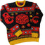Dungeons and Dragons Ugly Christmas Sweater Womens Large Pullover Gamer Cosplay