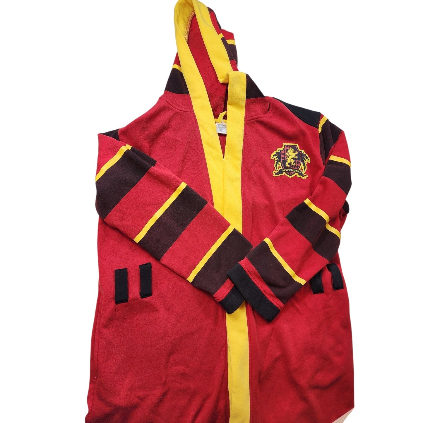 Harry Potter Gryffindor Robe Hoodie Small Medium Cosplay Wizard Cape Loungewear