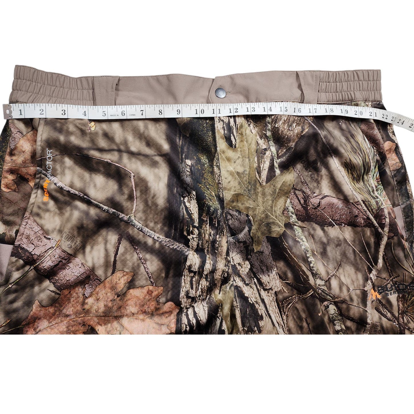Gander Mountain Guide Series Pants Mens 2XL Camo Mossy Oak Scent Factor Hunting