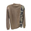 Fishouflage Shirt Mens XXL Long Sleeve Camo Outdoor Fishing Outdoorsman Pullover