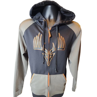 Legendary Whitetails Hoodie Mens Medium Pullover Full Zip Sweatshirt Hunting