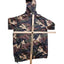 Beautiful Giant Camo Windbreaker Jacket Mens Medium Zip Up Hooded Lightweight