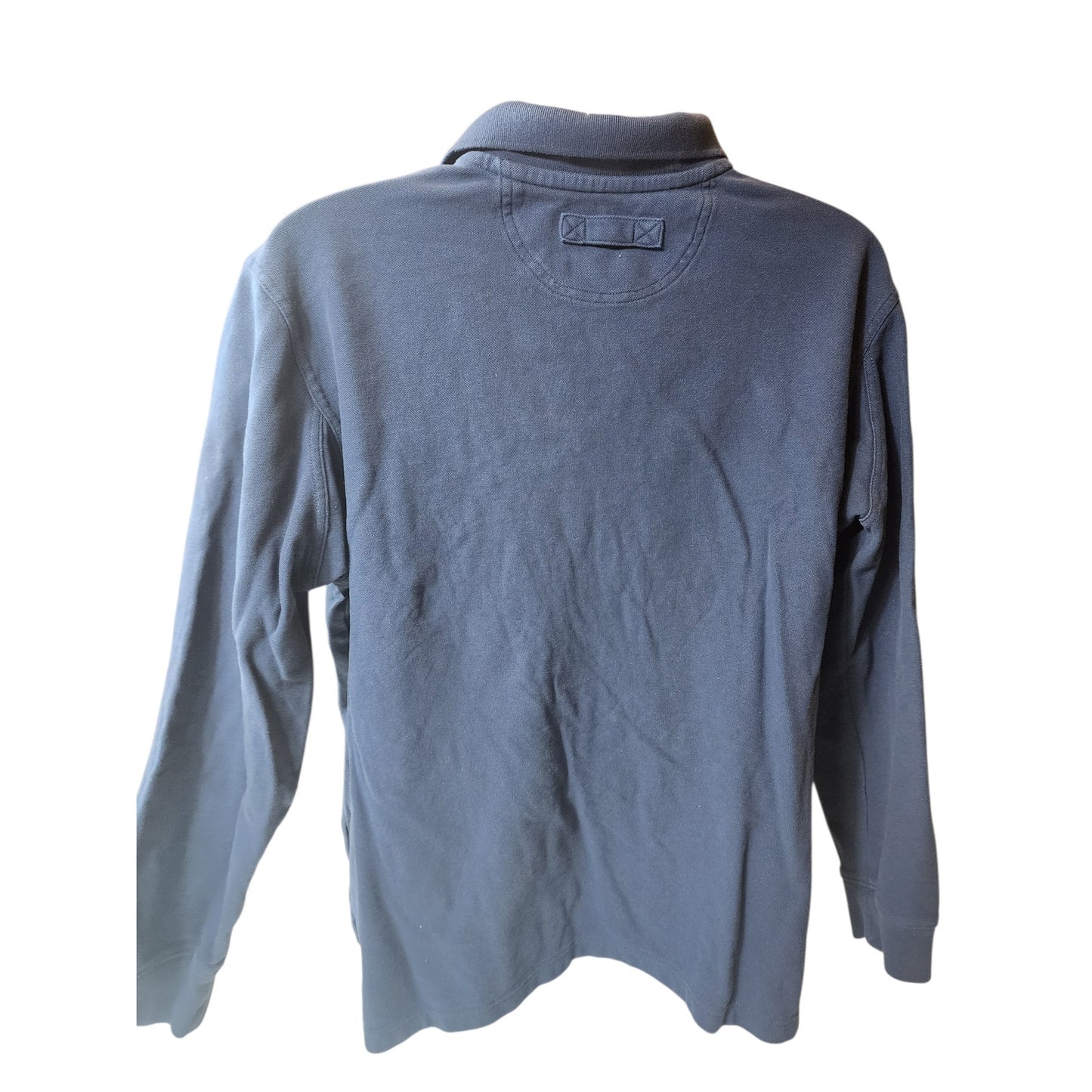 Duluth Trading Shirt Large No Polo Long Sleeve Relaxed Casual Pullover Henley