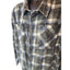 Marks Spencer M&S Fleece Jacquard Check Overshirt 3XL Flannel Shirt Jacket Snap